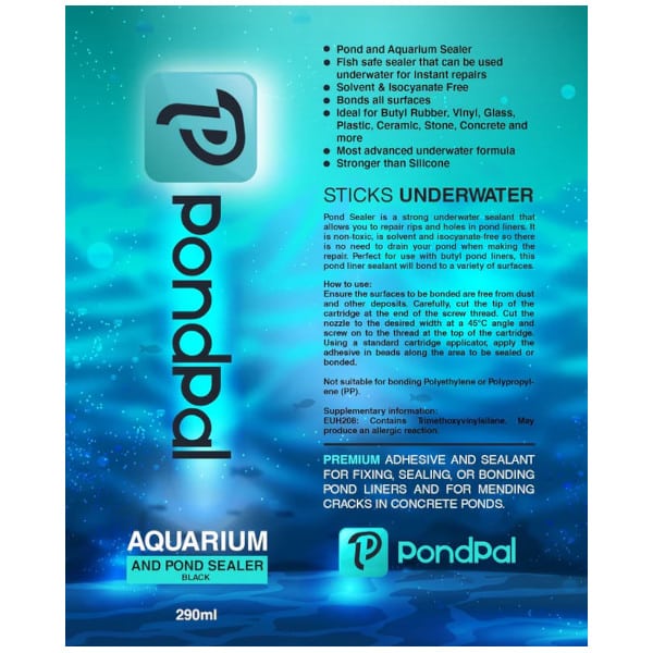 PondPal Underwater Pond Sealer label