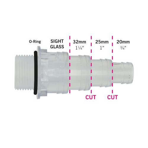 Surge Inlet Clear Hosetail 2