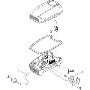 Oase AquaOxy 250 Spare Parts diagram